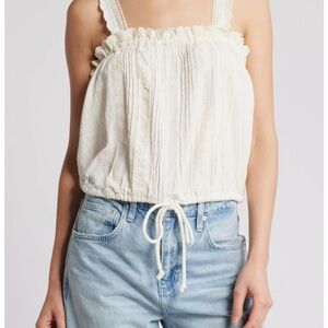 Free People Because of You Drawstring Waist Camisole